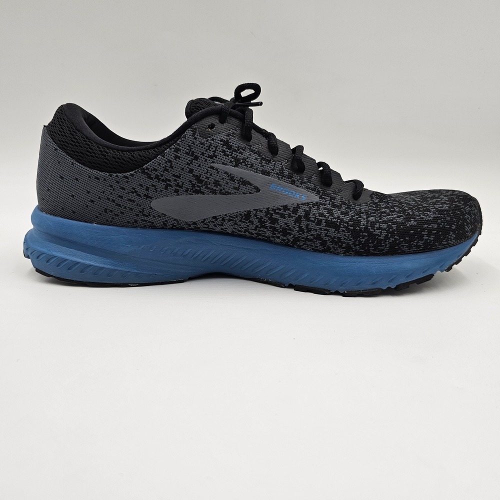 Brooks Launch 6 Mens Running Shoes Black Grey Blue 1102971D011 Size 11 - Picture 5 of 10